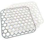 Tapis d'évier, rectangulaire, assorti