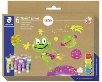Peinture aux doigts Noris junior FLUO, carton de 6
