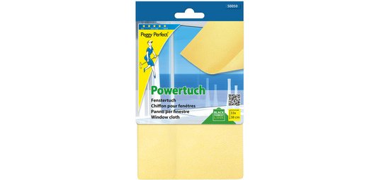 Chiffon pour fenêtre 'Powertuch', jaune