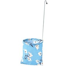 Sac pour pinces à linge 'Fleurs'