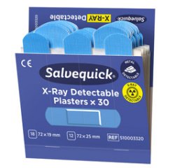 Pansement Salvequick X-Ray Detectable, recharge