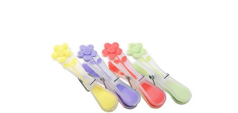 Pince à linge 'Sunflower', pack de 24