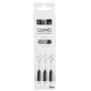 Feutre fin MULTILINER, set de 3, gris/noir
