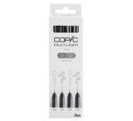 Feutre fin MULTILINER, set de 4, gris