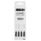 Fijne stift MULTILINER grijs - set van 4 stuks