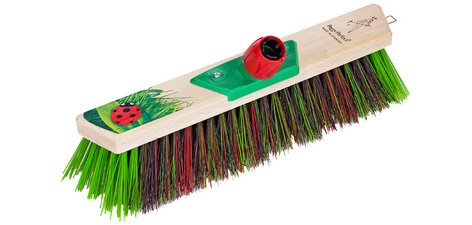 Balai en bois 'Coccinelle', largeur: 380 mm