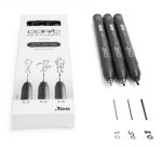 Feutre fin MULTILINER, set de 3, noir