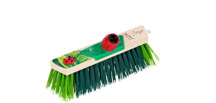 Balai en bois 'Coccinelle', largeur: 290 mm