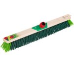 Balai en bois "Coccinelle", brosse en PET/PVC