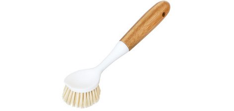 Brosse à vaisselle Panda Bamboo, blanc/naturel