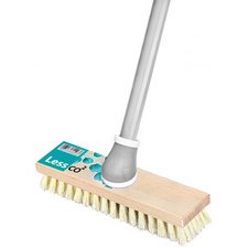 Brosse avec manche 'LessCO2', bois, 240 mm