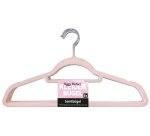 Cintre 'Velours' avec barre, pack de 6