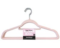 Cintre 'Velours' avec barre, pack de 6