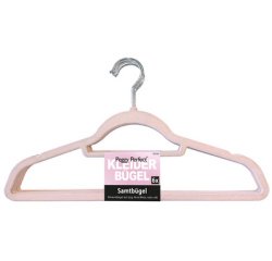Cintre 'Velours' avec barre, pack de 6