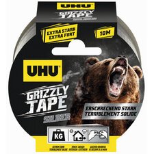 Geweven PE-plakband GRIZZLY TAPE, 49 mm x 25 m