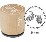 Tampon à motif Woodies 'moufles'