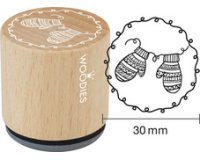 Tampon à motif Woodies 'moufles'