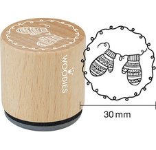 Tampon à motif Woodies 'moufles'