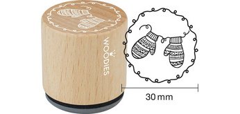 Tampon à motif Woodies 'moufles'