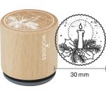 Tampon à motif Woodies 'bougie'