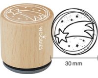 Tampon à motif Woodies 'étoile de Noël'