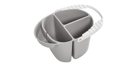 Godet à peinture multifonction, gris