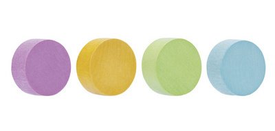 Aimant néodyme Wood Series Circle, coloré