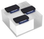 Bloc d'acrylique, 75 x 75 x 25 mm, transparent