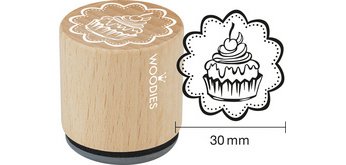 Tampon à motif Woodies Handmade 'tartelette'