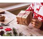 Kit tampon à motif 'LITTLE NIO' Noël, gris