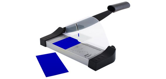 Snijmachine met hefboom Cutter II, A4, grijs/zwart