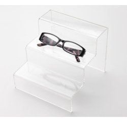 Présentoir 3 étages, 175x150x190 mm, transparent