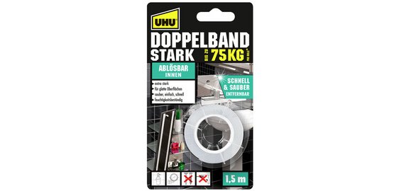 STARK mounting tape, double-sided, white