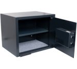 Coffre-fort High Security, 8,1 litres, gris foncé