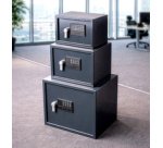 Coffre-fort High Security, 8,1 litres, gris foncé