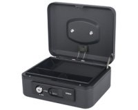 Geldkist Deluxe, 300 mm, blauw