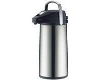 Pichet isotherme à pompe, 2,2 litres, inox
