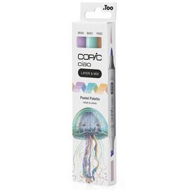 Marker Ciao - set van 3 'Pastel Palette'