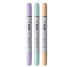 Marqueur ciao, set de 3 'Pastel Palette'