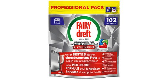 P&G Professional  Capsules lave-vaisselle Platinum Plus