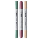 Marqueur ciao, set de 3 'Vibrant Palette'