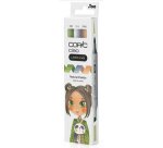 Marqueur ciao, set de 3 'Natural Palette'