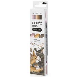 Marker Ciao - set van 3 'Pet Palette'