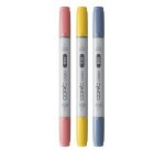 Marqueur ciao, set de 3 'Brilliant Palette'