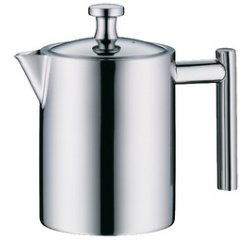Theepot TEA POT 0,6 liter gepolijste inox
