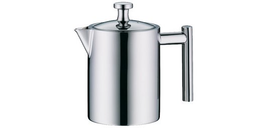 TEA POT Teapot, 0.6 liter, polished stainless steel