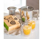 Théière TEA POT, 1,4 litre, inox poli