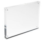 Porte-visuel magnétique, A6, transparent