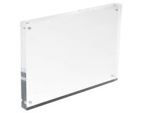 Porte-visuel magnétique, A6, transparent
