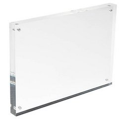 Porte-visuel magnétique, A6, transparent